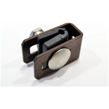 Stiprinājums paneļu žogam pie sienas, 43 mm