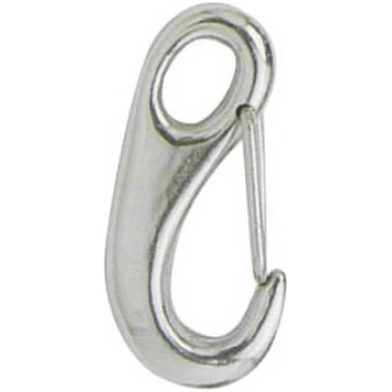 Moschettone inox occhio e sicura Non specificato