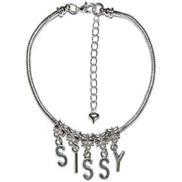 Sissy Euro Anklet Cuckold potītes ķēdes rokassprād