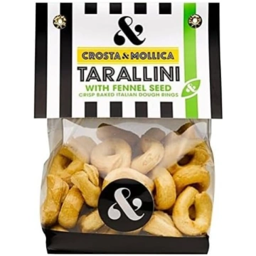 Crosta & Mollica Tarallini ar fenheļa sēklām 180 g