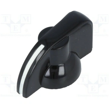 Knob; with pointer; Ø19x17mm; screw fastening; Sha