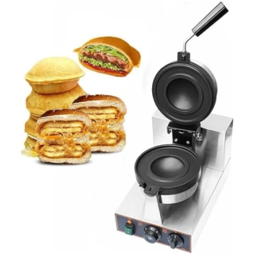 Elektriskais burgeru preses saldējuma burgeru paga