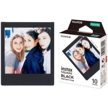 Fujifilm Instax Square Instant Film Black Glossy Q