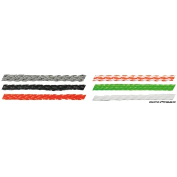 Levilene braid orange 10 mm (06.445.10AR) Osculati