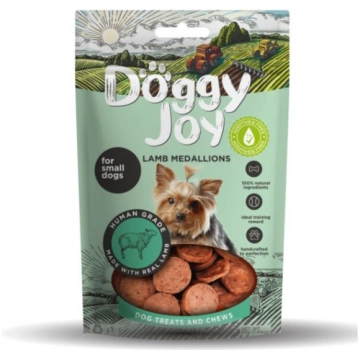Doggy joy jēra medaljoni maziem suņiem 55g 4751035