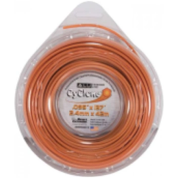 Stiprināta trimmera aukla CYCLONE ( 2.4 mm / 42 m 