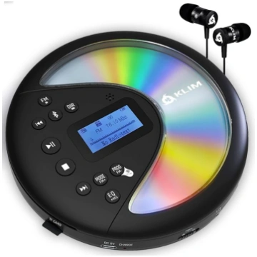 KLIM Discover + Pārnēsājams CD atskaņotājs Walkman
