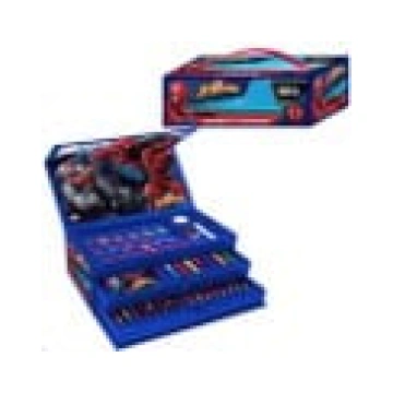 Coloring Case - SPIDERMAN - set 52pcs in paper too