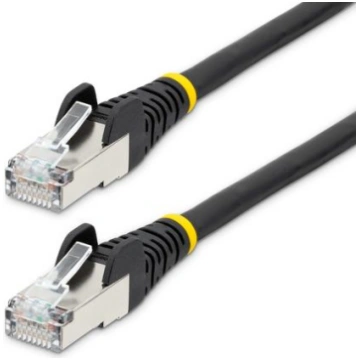 StarTech.com 1m CAT6a Ethernet Cable - Black - Low