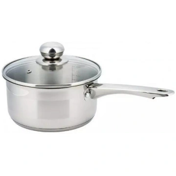 Kastrolis ar vāku, tērauda Ø12cm 0,5l Kinghoff. KH