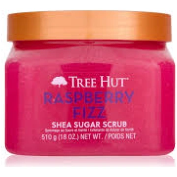 TREE HUT RASPBERRY FIZZ SKRUBIS, 510g