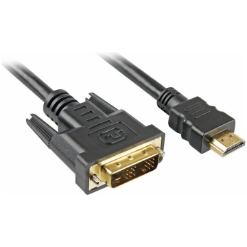 Adapteris Sharkoon HDMI To DVI-D 18+1 HDMI, DVI-D