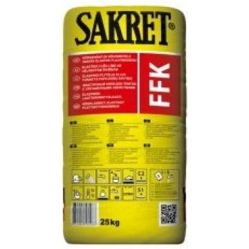 Sakret Flīžu līme FFK īpaši elastīga 25kg