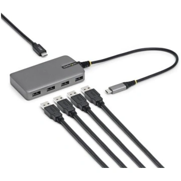 StarTech.com 4-Port USB-C Hub, 5Gbps, Bus Powered,
