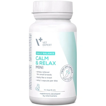 VETEXPERT Calm&Relax Mini - uztura bagātinātāji su