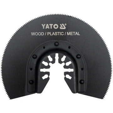 HALF-MOON SAW BLADE FOR OSCILLATING MULTITOOL HSS 
