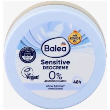 Balea dezodoranta krēms Sensitive ar bisabololu, o