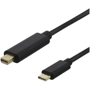 Deltaco USBC-DP102-K, USB-C/Mini DP, 1m