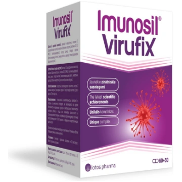 IMUNOSIL VIRUFIX, kapsulas, N60+N30 Silvanols