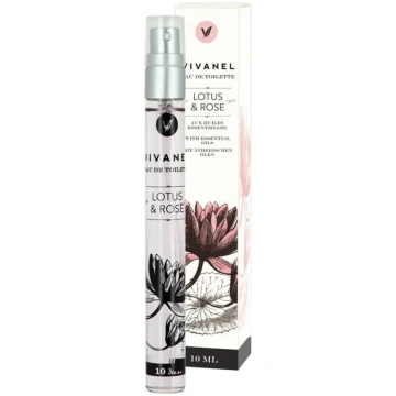 Tualetes ūdens Vivanel Lotus & Rose EDT, 10 ml