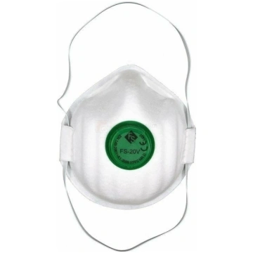 Yato putekļu maska/respirators FFP2, ar vārstu, 3 