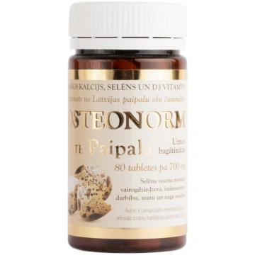 Osteonorm Forte Paipala 700 mg, 80 tabletes