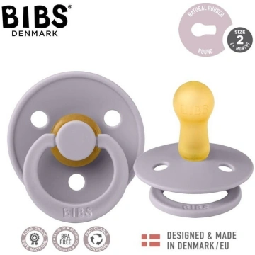 Bibs BIBS COLOUR FOSSIL GREY M Smoczek Uspokajajac