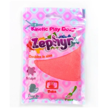 Zephyr 75 g - kinētiskais zefīra plastilīns (rozā)