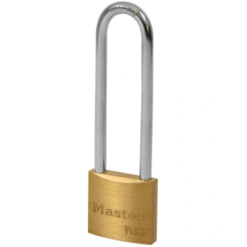4130KALJ | Vline Brass Padlock - Long Shackle - Ke