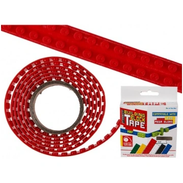 Elastīgā konstruktoru Lego lente 1.25m sarkana 023