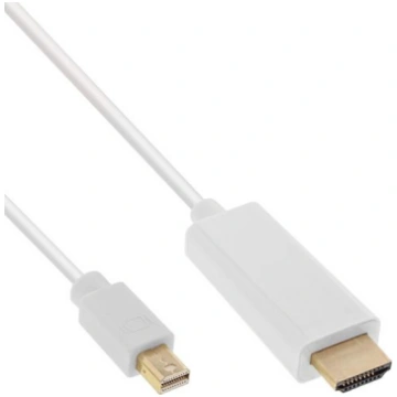Vads InLine HDMI Vīrietis, Mini Displayport Vīriet