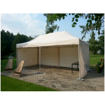 Bēša ātri saliekamā telts Mastertent Classic 3x6m 