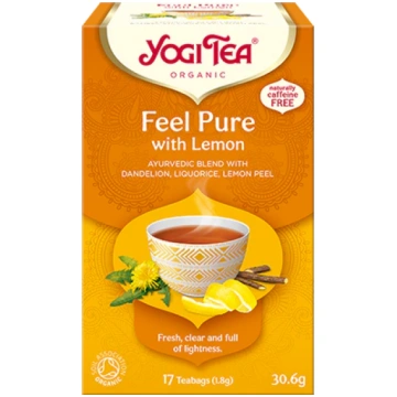 Yogi Tea BIO tēja organisma attīrīšanai ar citronu