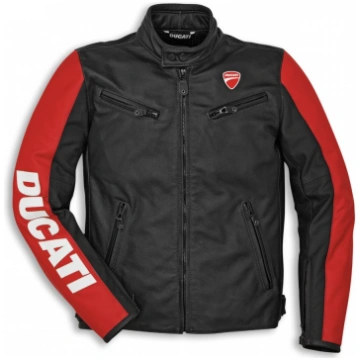 MEN'S JACKET COMPANY C3 BLACK/RED; size 56, L