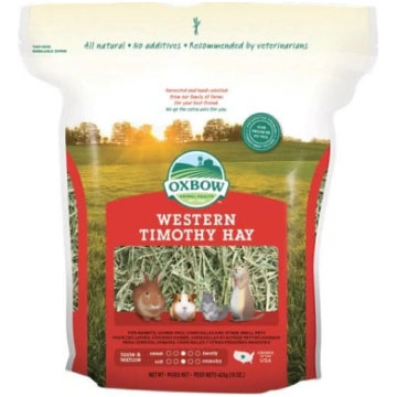 OXBOW FIENO WESTERN TIMOTHY HAY 425 GR Scodinzolan