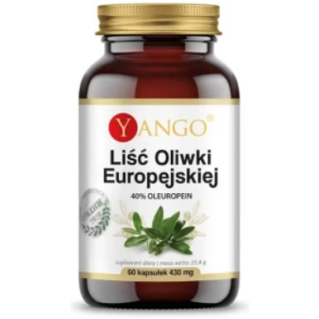 European Olive Leaf 40% Oleuropein Yango 60 caps