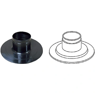 Almeva jumta izvads DN60/100-80/125, taisns, ALPP3