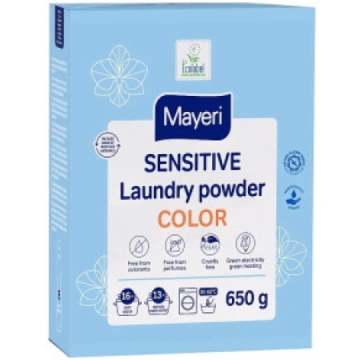 MAYERI Sensitive Veļas pulveris krāsainas veļas ma