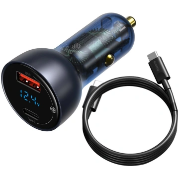 Baseus car charger USB / USB Type C 65 W 5 A SCP Q