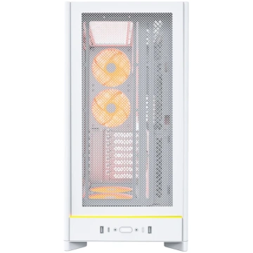 PC Case Montech HS01 PRO, Midi-Tower, white