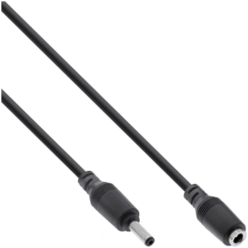 InLine InLine® DC extension cable, DC plug male/fe