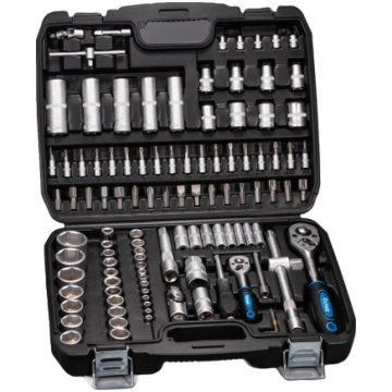 1/2" + 1/4" Dr. Socket set 108pcs 6pt