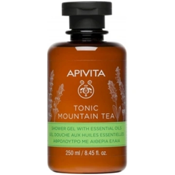 Apivita Tonic Mountain Tea Shower Gel with Essenti