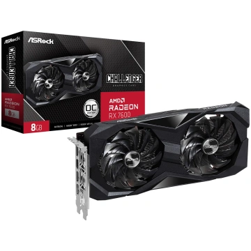 Videokarte ASRock Radeon RX 7600 Challenger OC, 8 