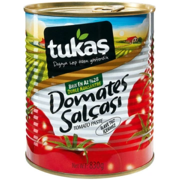 Konservi | Mērces - Tukaş tomātu pasta 830g Tukas