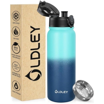 OLDLEY 600 ml/20 oz nerūsējošā tērauda ūdens pudel