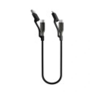 Nomad Universal Kevlar Cable USB-C. Carbide [0.3m.