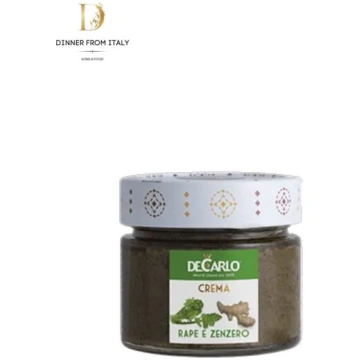 Crema di Rape e Zenzero De Carlo 130 gr Dinner fro