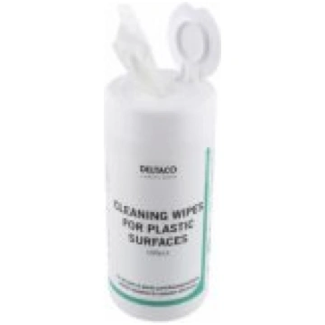 Deltaco CK1022 Wipes for cleaning plastic surfaces