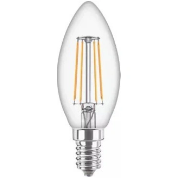LED spuldze Philips 34726700 4.3 W E14 Silti balta